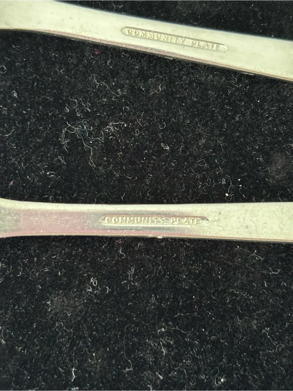Community Plate, Coronation Flatware 4 Dinner Forks, Silverplate 7.50 Inches